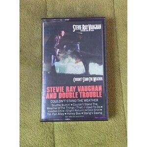 Stevie Ray Vaughan Couldn't Stand The Weather Cassette Tape 80s Classic Rock